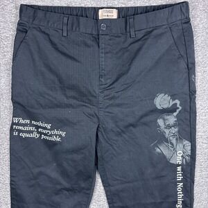 Teddy Fresh x Magic The Gathering Reanimation Pants Mens 38x30 Black Elastic